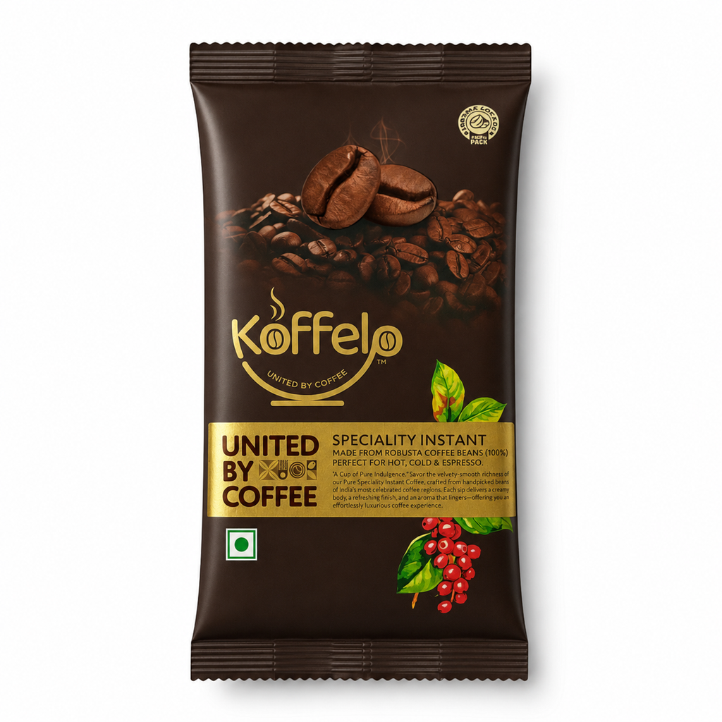 Koffelo Speciality Instant Coffee Powder 100 GM