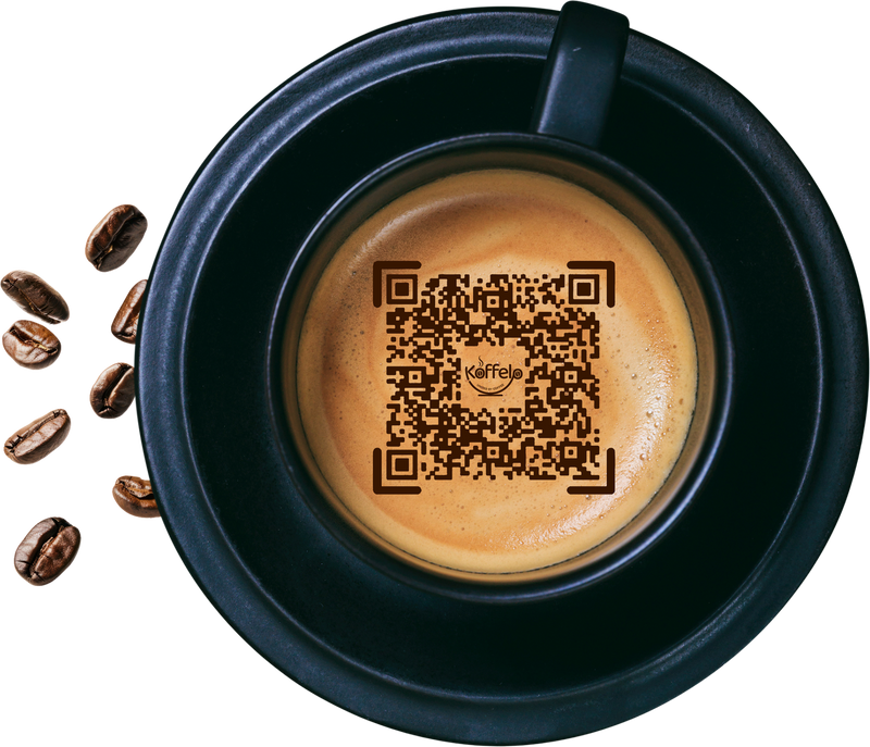 Scan the QR in your cup