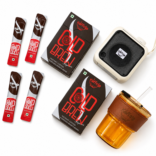 A Brew & Listen Moment coffee gift hamper